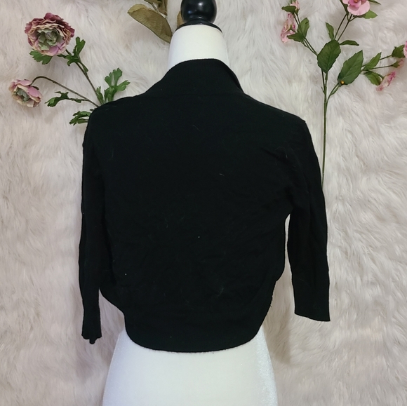 3/20$-Cropped black cardigan - Picture 2 of 4